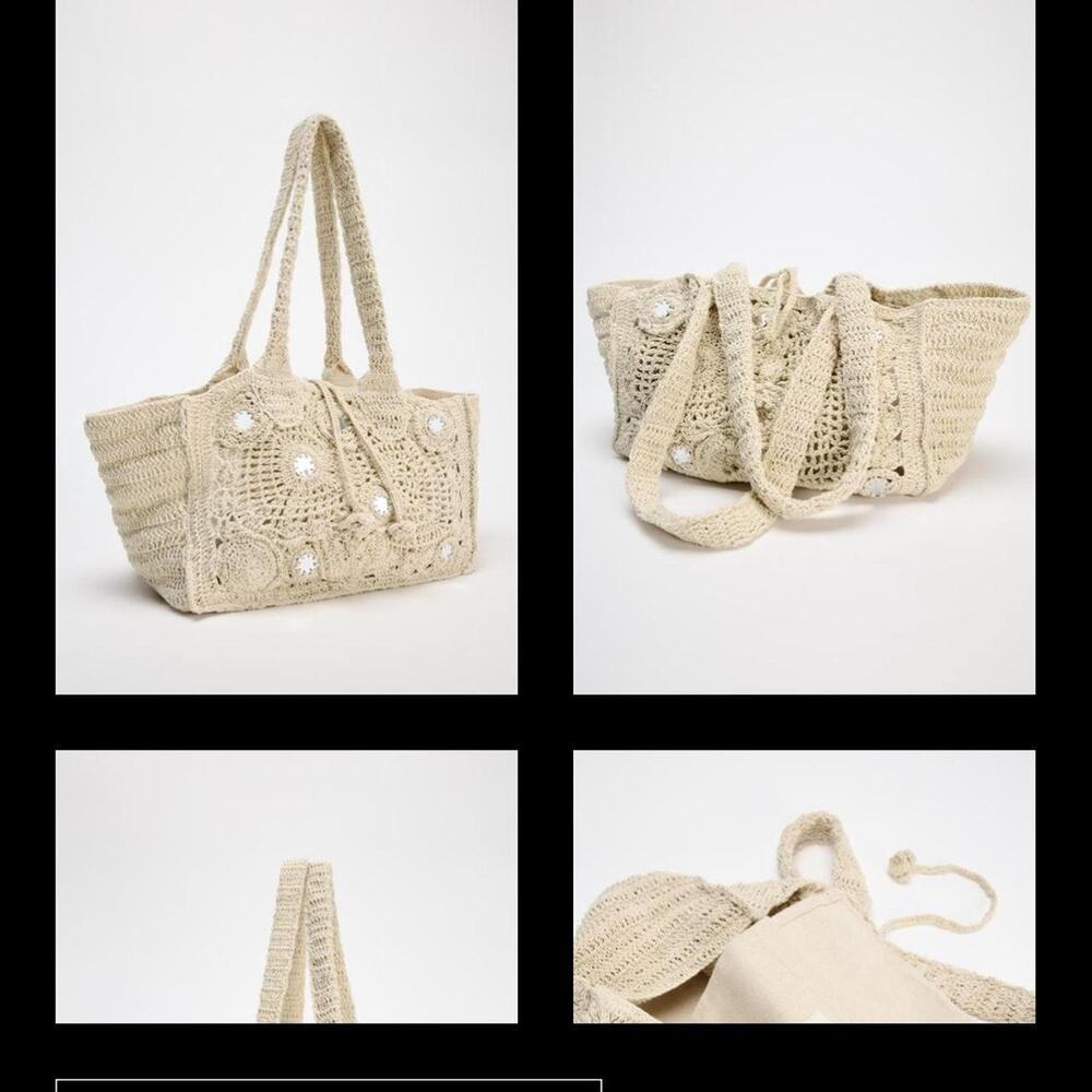 ZARA MIRRORS TOTE BAG - BRAND NEW WITH TAG - Picture 8 of 8